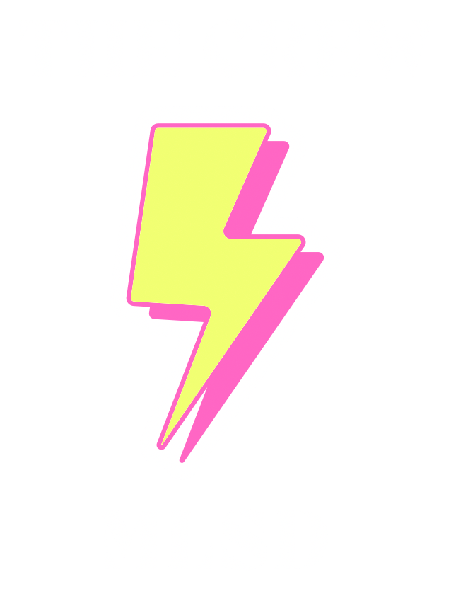 The Crew logo: a yellow and hot pink lightning bolt between the words The Crew and MLSD